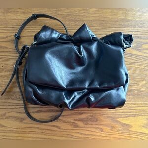 Zara multi-use purse, clutch with shoulder strip